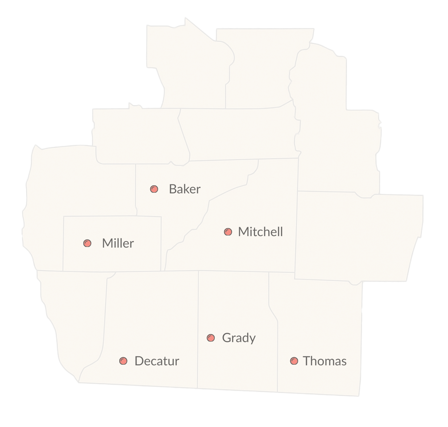 The Areas We Serve